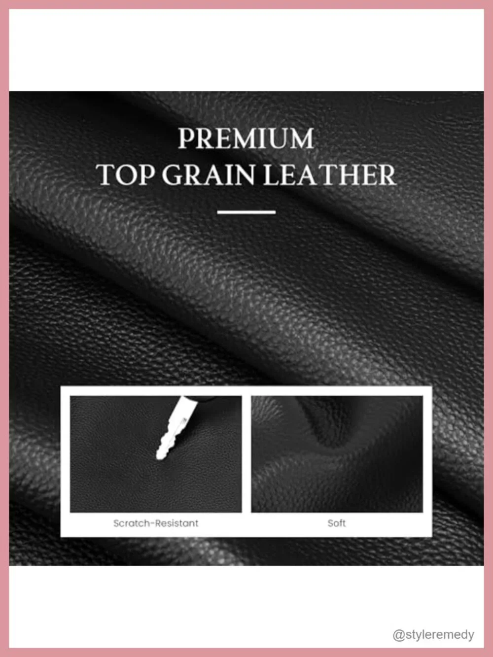 Genuine Leather Crossbody Bag Purse with RFID Wallet for Women